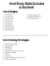 Load image into Gallery viewer, Word Study Graphic Organizers