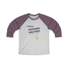 Load image into Gallery viewer, Unisex Tri-Blend 3/4 Raglan Tee