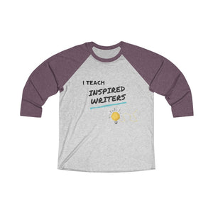Unisex Tri-Blend 3/4 Raglan Tee