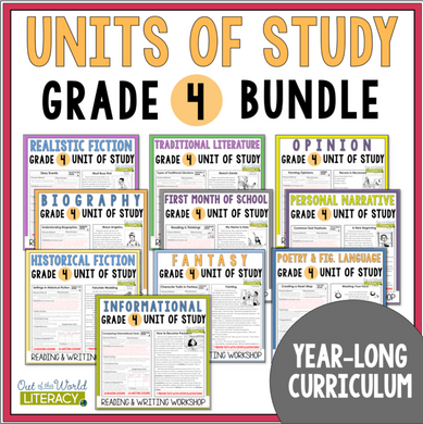 Units of Study Grade 4: SPECIAL Book Price!