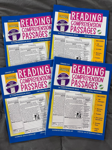 Reading Comprehension Passages: Half Off with a few bumps and bruises