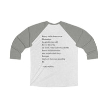 Load image into Gallery viewer, Unisex Tri-Blend 3/4 Raglan Tee