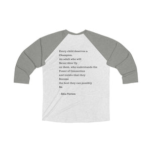 Unisex Tri-Blend 3/4 Raglan Tee