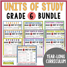 Load image into Gallery viewer, Units of Study Grade 6: SPECIAL Book Price!