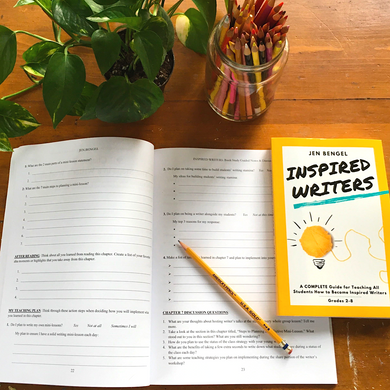 Inspired Writers Guided Notes and Discussion Workbook